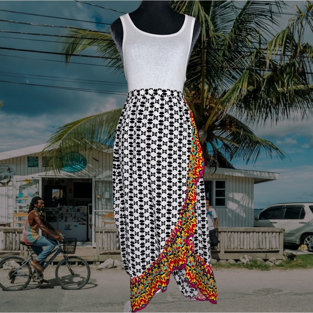 Magic Midi Wrap Pattern With Comfortable Elastic … - image 1